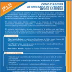 Seminario: Gerencia Política, cómo elaborar un programa de gobierno siendo gobierno.