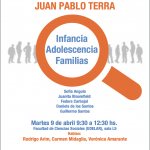 Presentación del libro de la 1a edición del Concurso de investigación Juan Pablo Terra: Infancia, adolescencia, familias.