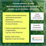 Conversatorio: restauración de ecosistemas desde la ecología integral