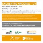 Participamos del Encuentro nacional Plataforma Mercosur Social y Solidario
