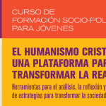 Curso de formación socio – política para jóvenes