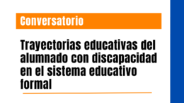 Conversatorio sobre discapacidad y educación