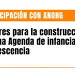 Talleres para la construcción de una Agenda de infancia y adolescencia